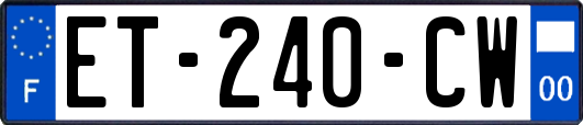 ET-240-CW
