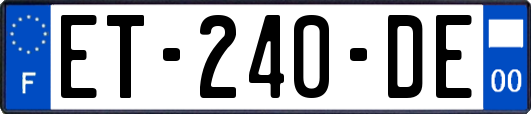 ET-240-DE