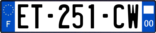 ET-251-CW