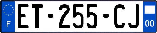 ET-255-CJ