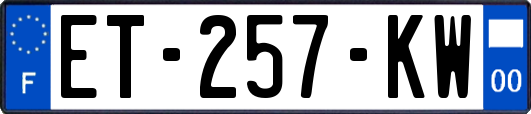 ET-257-KW