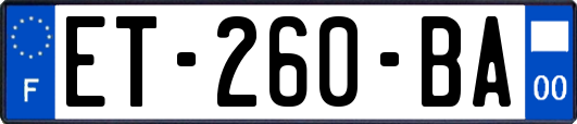 ET-260-BA