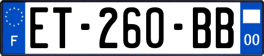 ET-260-BB