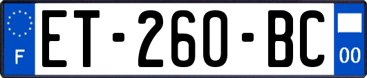 ET-260-BC
