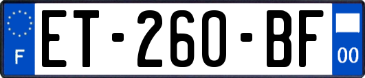 ET-260-BF