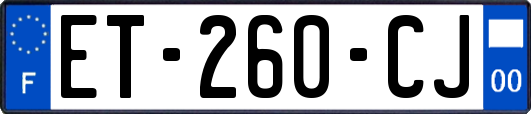 ET-260-CJ