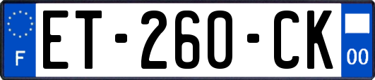 ET-260-CK