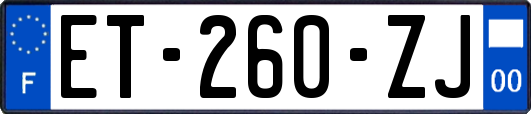 ET-260-ZJ