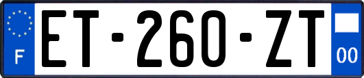 ET-260-ZT