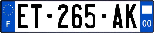 ET-265-AK