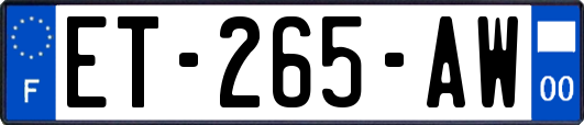 ET-265-AW