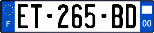ET-265-BD