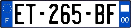 ET-265-BF