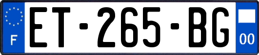 ET-265-BG