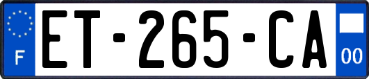 ET-265-CA