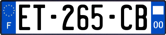 ET-265-CB