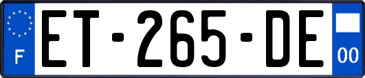 ET-265-DE