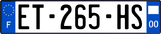 ET-265-HS