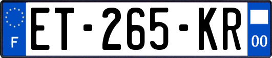 ET-265-KR