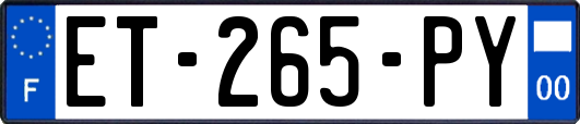 ET-265-PY