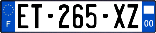 ET-265-XZ