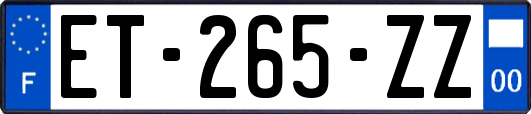 ET-265-ZZ