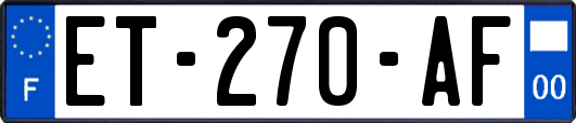 ET-270-AF