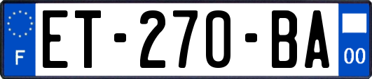 ET-270-BA