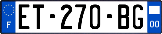 ET-270-BG