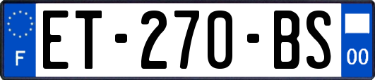 ET-270-BS