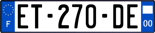 ET-270-DE