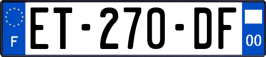 ET-270-DF