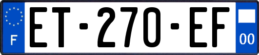 ET-270-EF