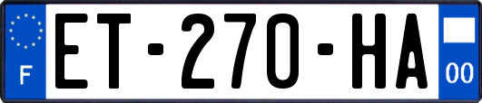 ET-270-HA