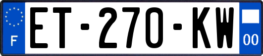 ET-270-KW