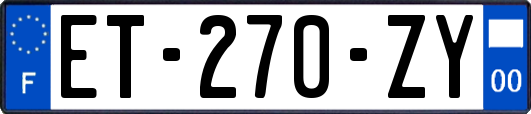 ET-270-ZY