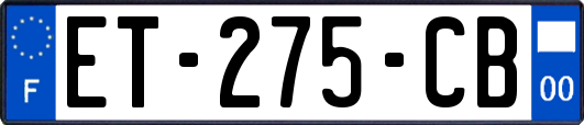 ET-275-CB