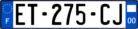 ET-275-CJ