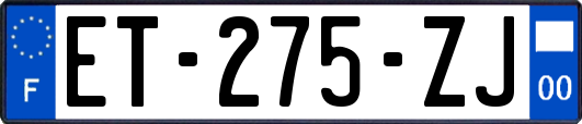 ET-275-ZJ