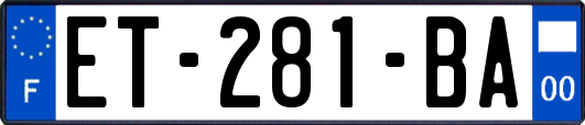 ET-281-BA