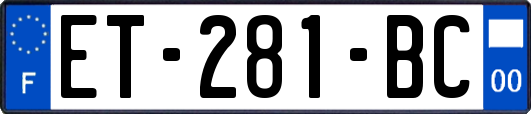 ET-281-BC