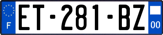 ET-281-BZ