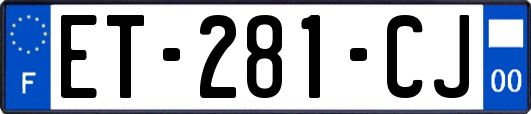 ET-281-CJ