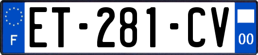 ET-281-CV