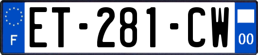 ET-281-CW