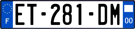 ET-281-DM