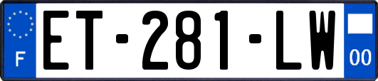 ET-281-LW