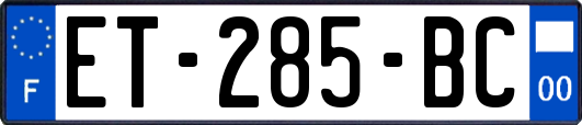ET-285-BC