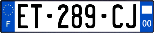 ET-289-CJ