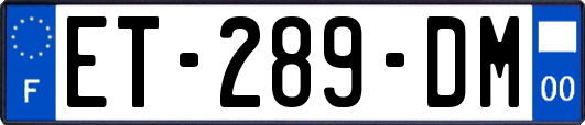 ET-289-DM